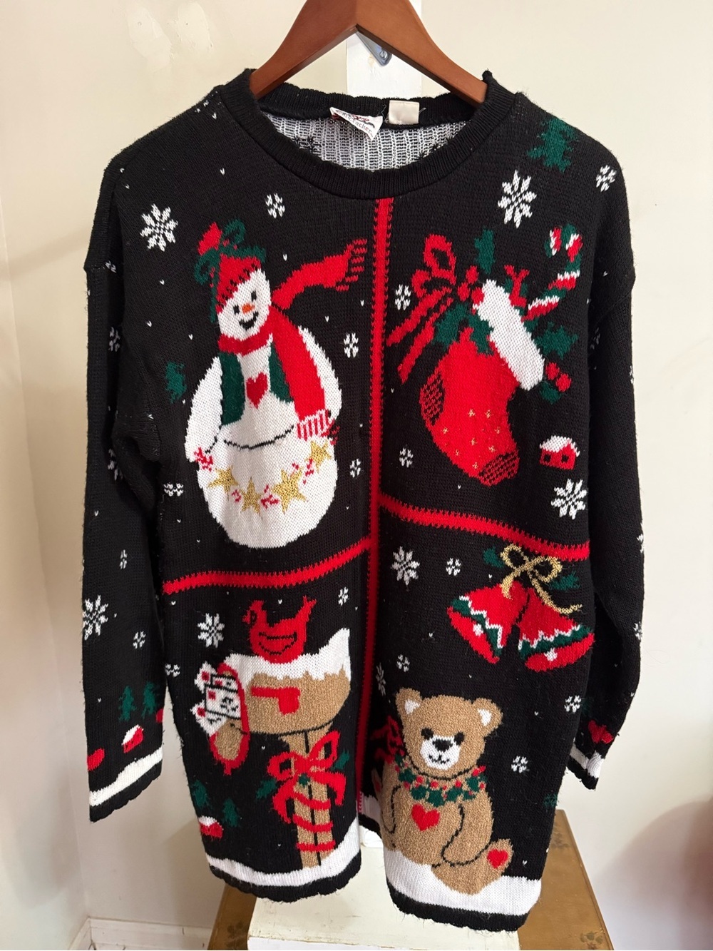 Vintage Nutcracker Christmas Sweater